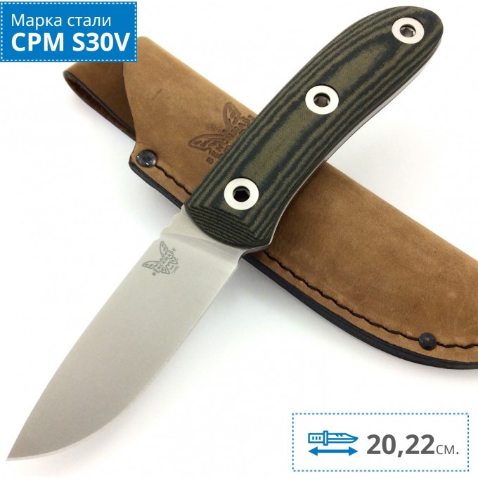 Нож BENCHMADE 15400 PARDUE HUNTER BM15400